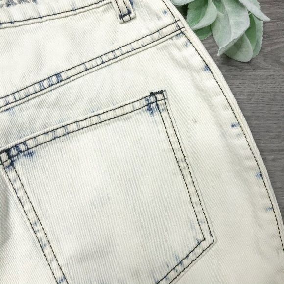 CARMAR x LF | sz 28 NWT distress Nicole mini skirt - Picture 4 of 4